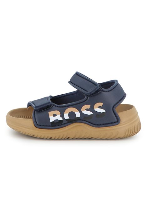 Sandali con logo HUGO BOSS KIDS | J52821N849